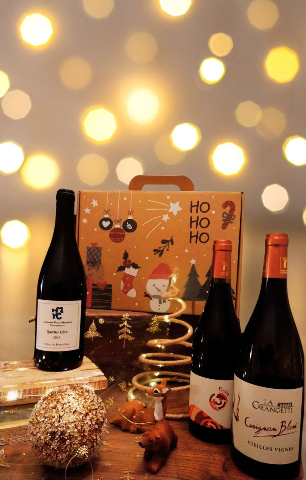 Box Noël Vins Bios Languedoc-Roussillon