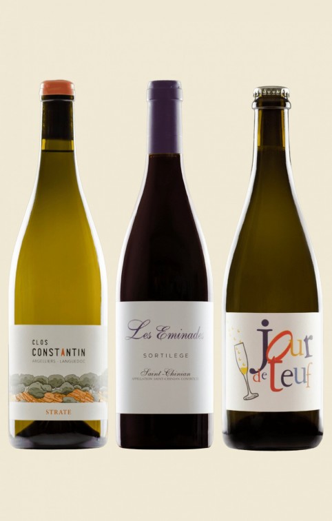 Coffret 3 bouteilles : Vins des Terrasses du Larzac, Saint-Chinian - Minervois