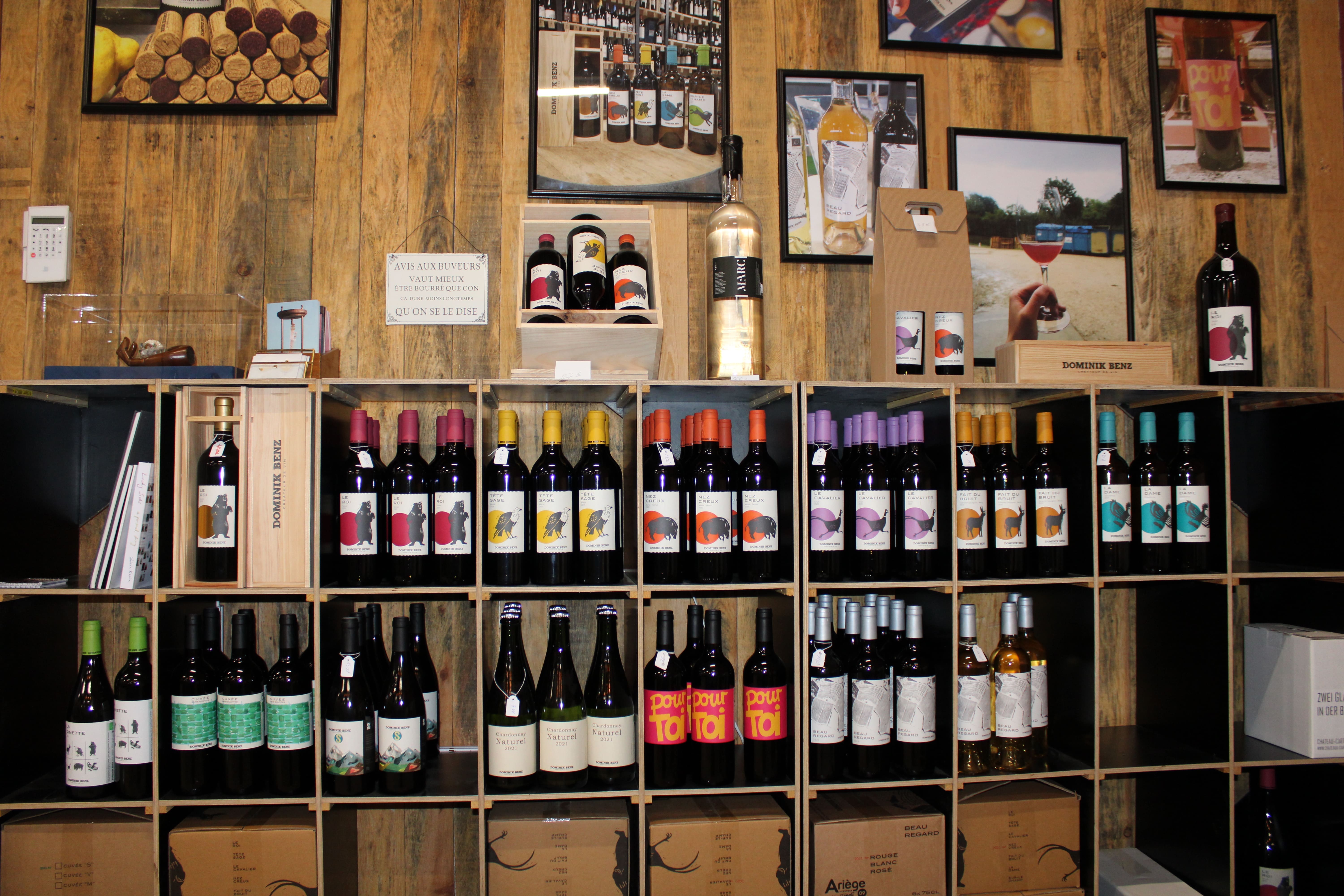 Vins du domaine Dominik Benz, vins d'Ariège